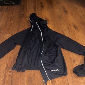 XS Black Asics Jacket, women